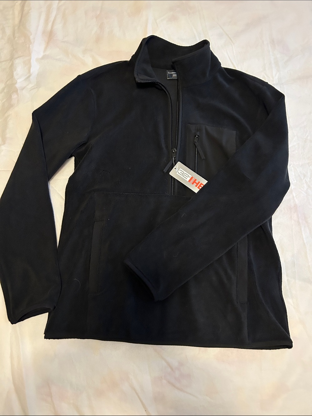 Black Quarter-Zip Fleece Pullover Women’s 32 Degree comfortable